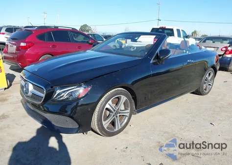 2018 Mercedes-Benz E 400 from USA, damaged, VIN WDD1K6FB9JF043153